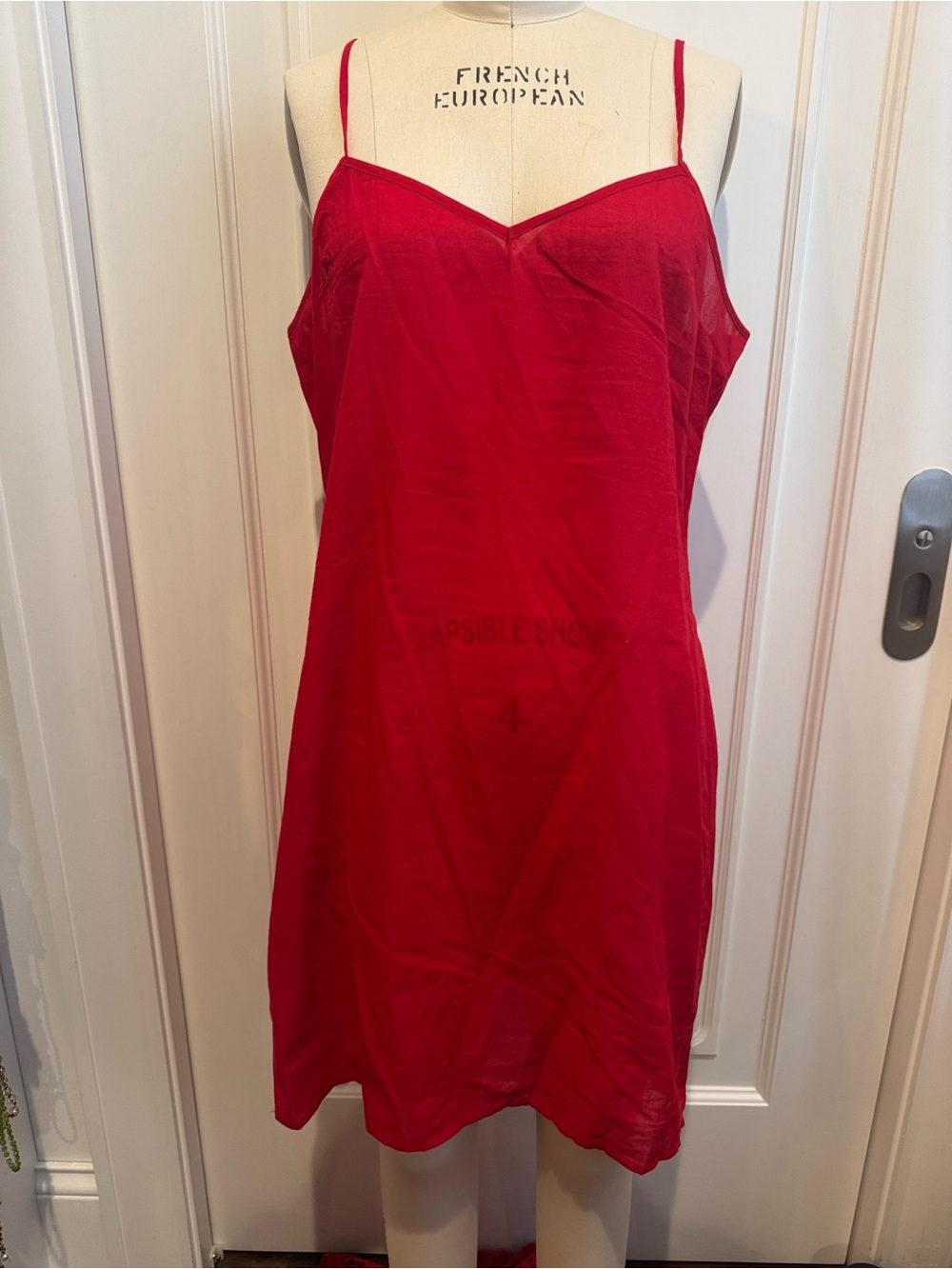 Sea New York Red Crochet Lace Long-Sleeve Maxi Dress - Picture 6 of 6